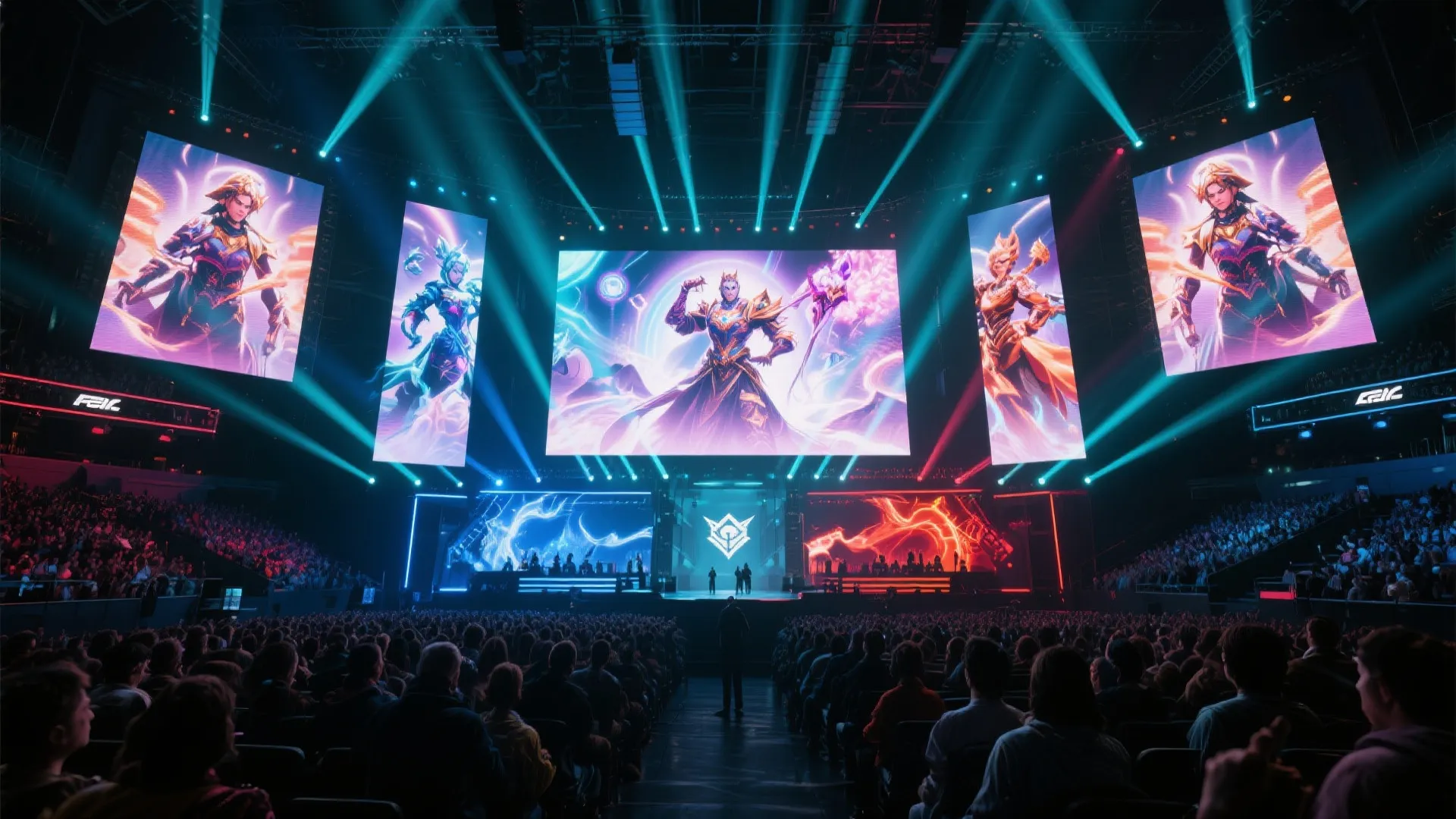 英雄联盟S15全球总决赛现场